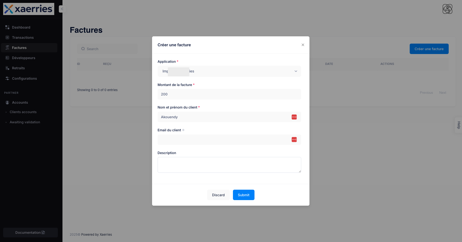 Invoice System